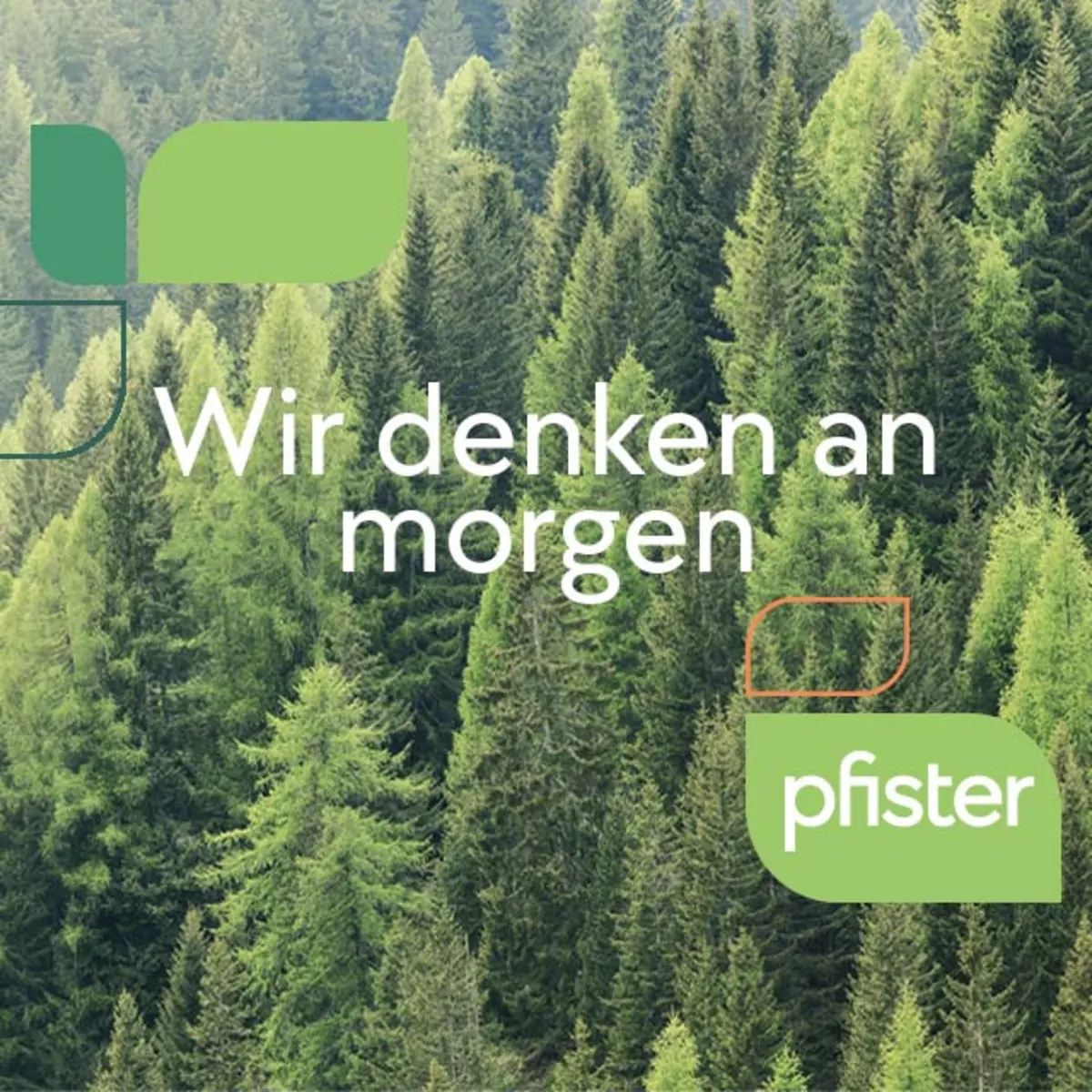 Nachhaltigkeit bei pfister